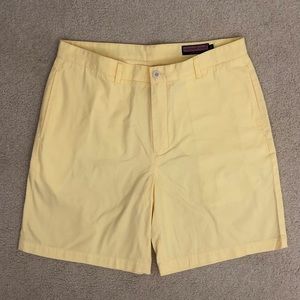 Vineyard Vines yellow Club shorts